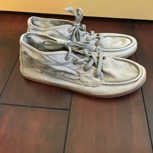 Greenish-Grey Sanuk shoes